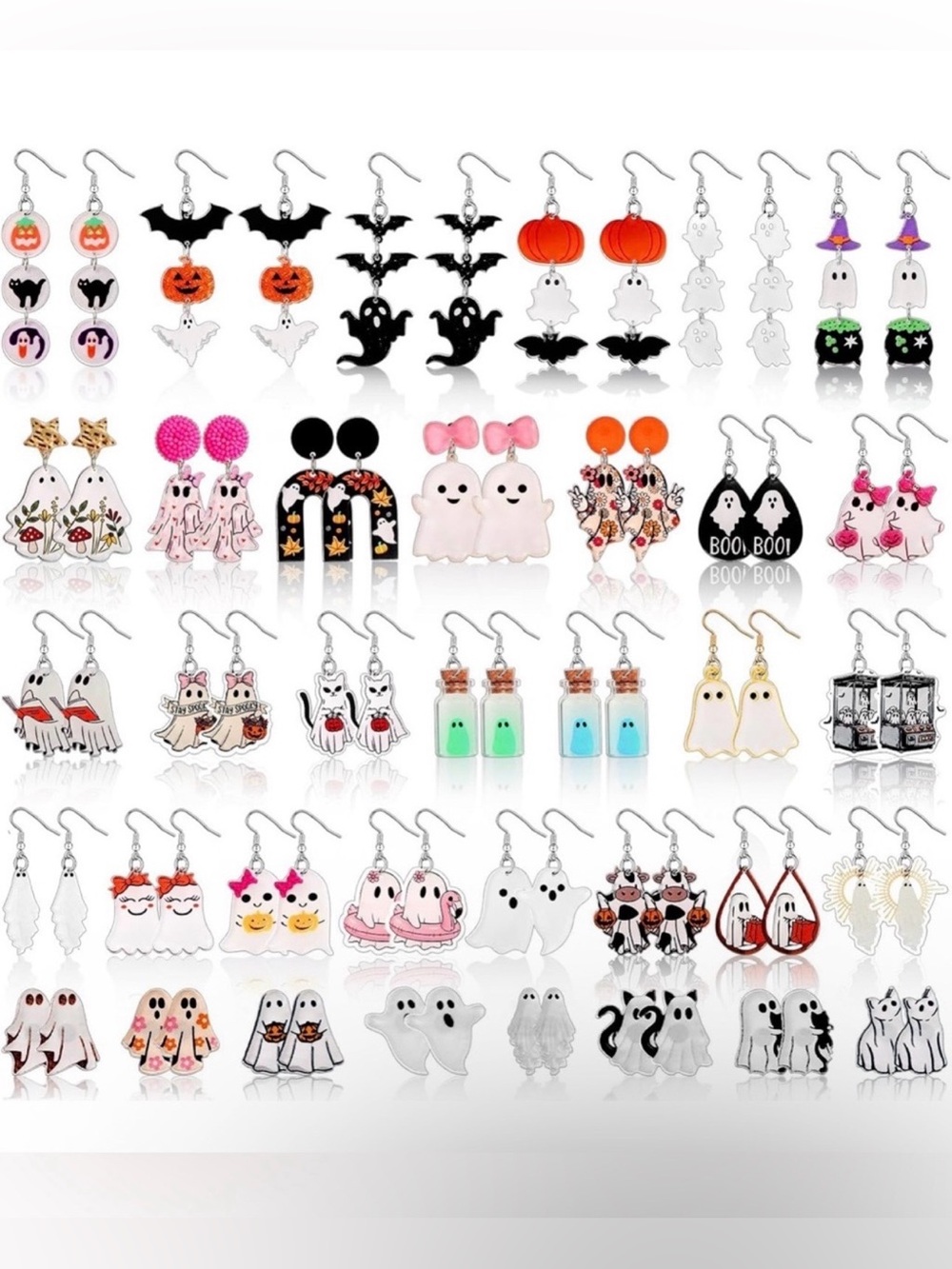 *BUY NOW* Acrylic Halloween Earrings - Choose 1 - Picture 8 of 8